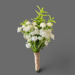 Boutonnière- White Gyp