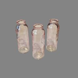 Bud Vase - Pink Glass 