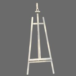 Easels - White Wooden Floor Easel