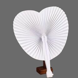 Fans - Folding Heart Shaped. 