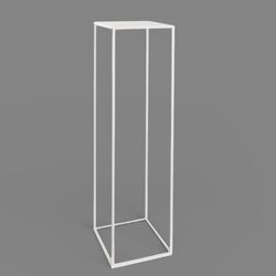 Flower Display Stands - White 