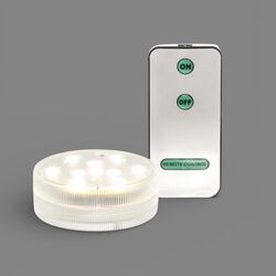 Illuminating LED Centrepiece - Waterproof - Warm White 7cmD