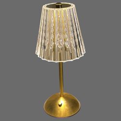 LAMP - Cordless Crystal Table Lamp 