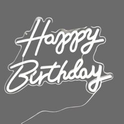 NEON Sign - Happy Birthday