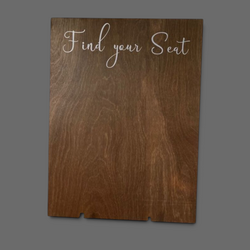 Seating Board - Find Your Seat