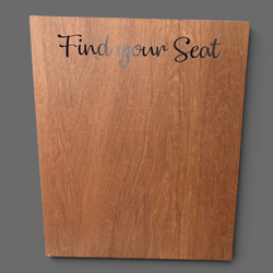 Seating Board - Find Your Seat 