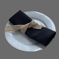 Table Napkins   Premium Grade   Black