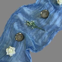 Table Runners - Gauze - Light Blue