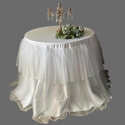 Tablecloth - Two Tier Organza