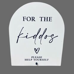 White Arch - For The Kiddos - Please help yourself