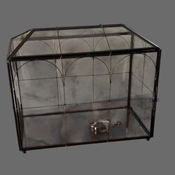 Wishing Well - Black Frame Glass 