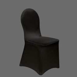  Chair Covers Black 