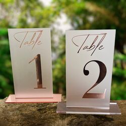 Table Numbers