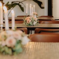 Flower bowls, Candlesticks 