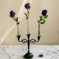 Candelabra with Flowers