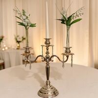 Candelabra with Flowers