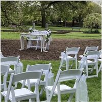 Signing Table, Americana Chairs 