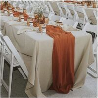 Rust Table Runners