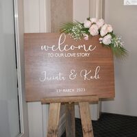 Welcome Board, Easel 