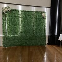 Green Wall Flowers 