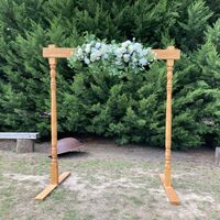 Natural Stain Arbour, Flowers 
