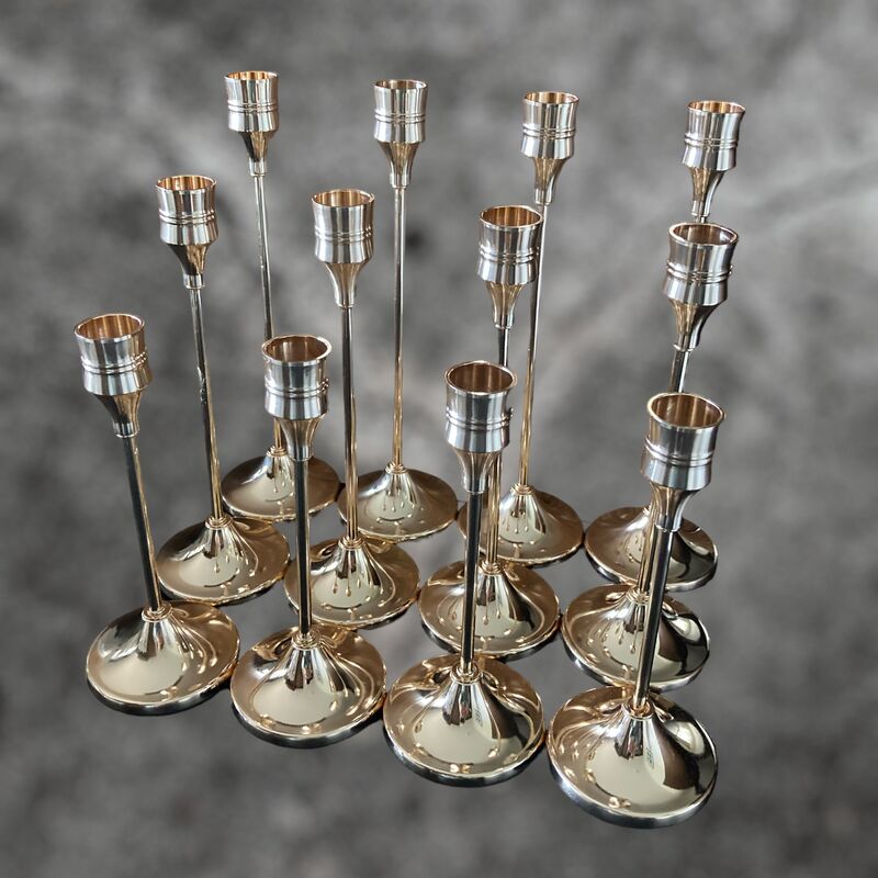 Candlestick Holders  Rose Gold 