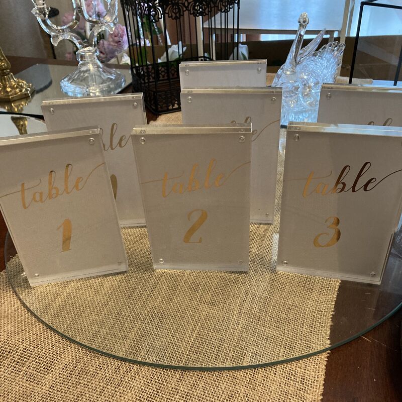 Clear Frames Wedding Decor for Hire