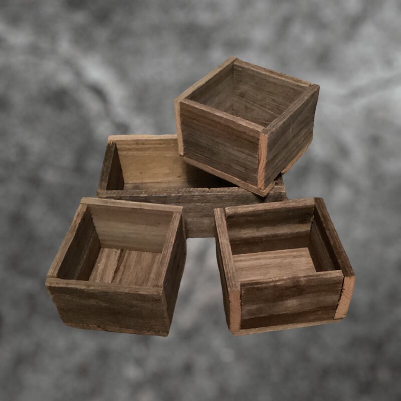 Timber Paling Boxes 