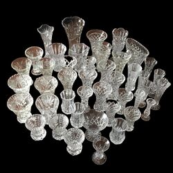 Antique Crystal Vases