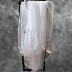 Arbour Drape   White Chiffon 2 pieces 