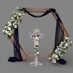 Arbour   Timber Double Hexagon