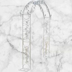 Arbour - White Decorative Archway 