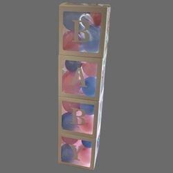 BABY   White or Rose Gold   Set of 4 Boxes