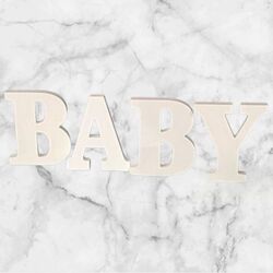 BABY letters 