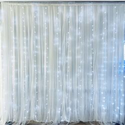 Backdrop Curtain Lights - White 