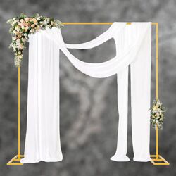 Backdrop Stand   Gold Metal 