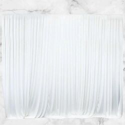 Backdrop   White Satin 3m x 3m 