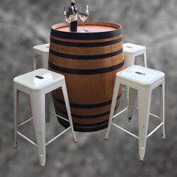 Bar Stools Metal   White