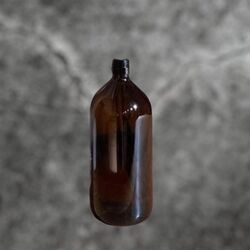 Brown Bottles   Glass Large