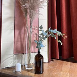 Brown Glass Large Bottles 