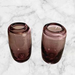 Bud Vase   Grape Glass