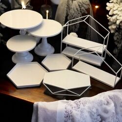 Cake Stand Set   8 piece