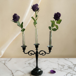 Candelabra   Black   3 arm