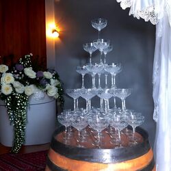 Champagne Tower Hire 