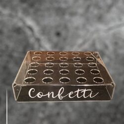 Confetti Holders - Acrylic 