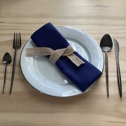 Cutlery   Black 4 Piece Set 