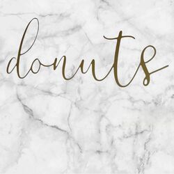 Donut Board   Clear Acrylic Board 