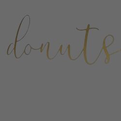 Donut Board   Clear Acrylic Board 