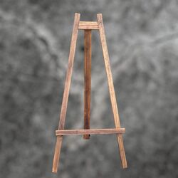Easel   Dark Wooden   Fixed Height 