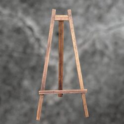 Easel - Dark Wooden Floor Easel